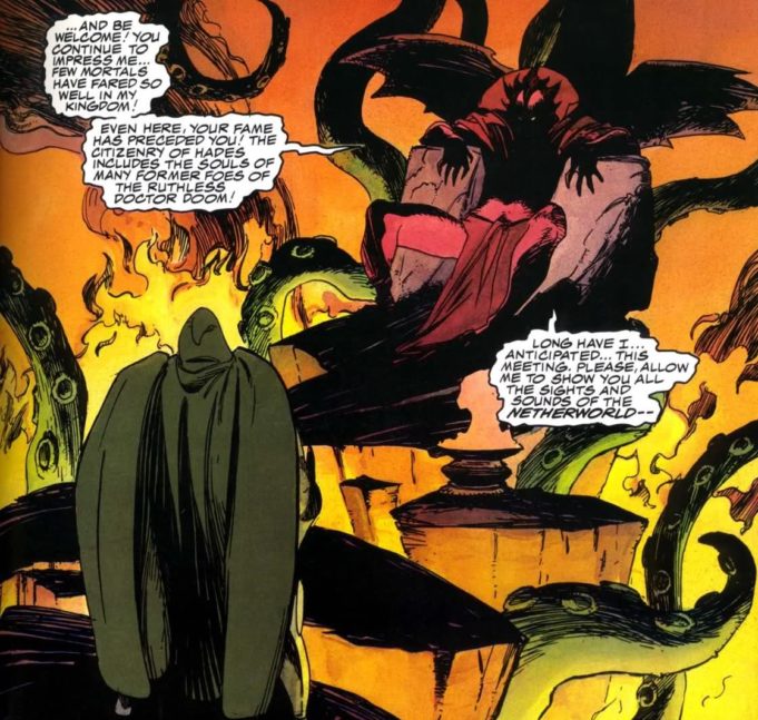 Awesome Panels: Doctor Strange and Doctor Doom: Triumph and Torment