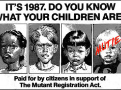 The Mutant Registration Act