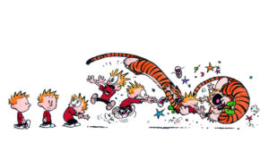 Happy 30th anniversary Calvin and Hobbes