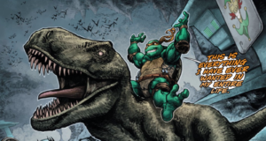 Awesome Panels: Batman/Teenage Mutant Ninja Turtles #3
