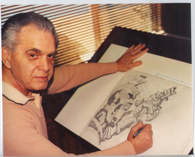 Vigésimo segundo aniversario luctuoso de Jack Kirby