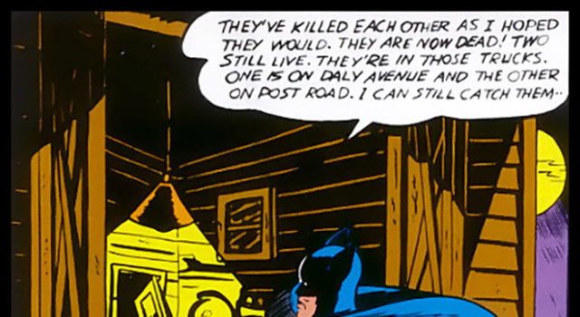 Escupiendo muerte desde el cielo: las muertes del Batman de la Era de Oro parte 2