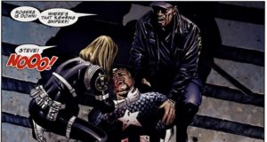 Sad Panels: The Death of Captain America