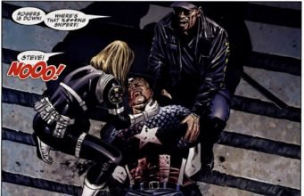 Sad Panels: The Death of Captain America