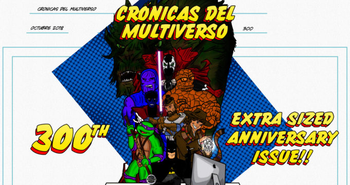 Crónicas del Multiverso 300th issue SPECIAL ANNIVERSARY FOIL-EMBOSSED EDITION!!!